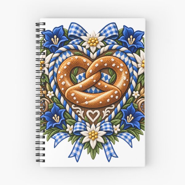 Item preview, Pretzel with edelweiss and gentian designed and sold by Kisho.