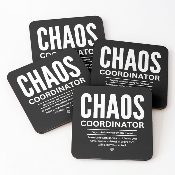 Item preview, Chaos Coordinator Funny Definition Quote designed and sold by Anita Ohulo.