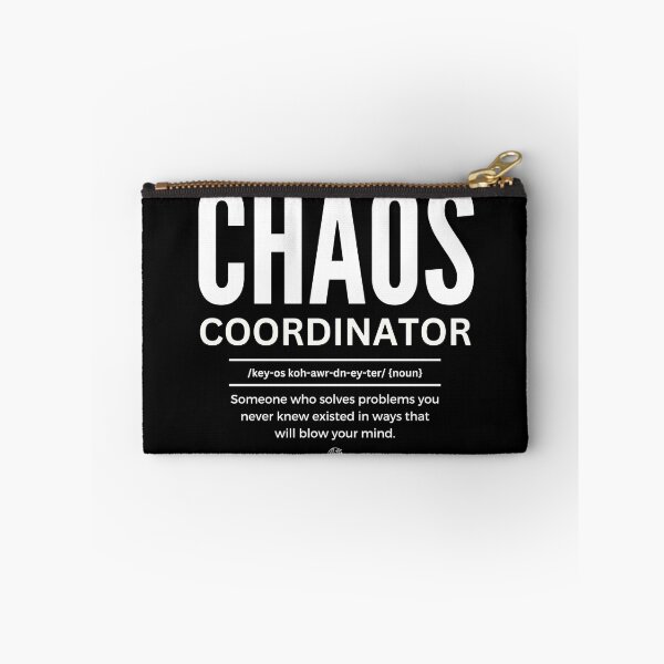 Item preview, Chaos Coordinator Funny Definition Quote designed and sold by Anita Ohulo.