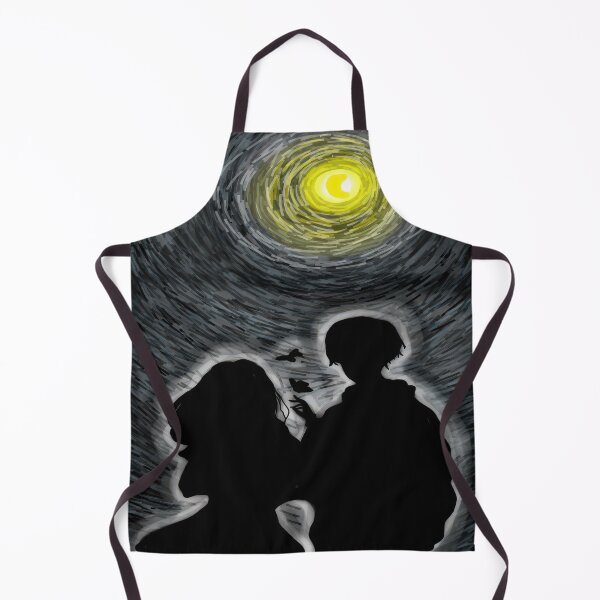 Item preview, silhouette couple under starry moon designed and sold by Jay21743ori.