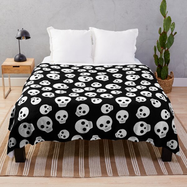 Item preview, Halloween Skeletons Pattern, Spooky Skulls, Skull background designed and sold by bestggraphico.