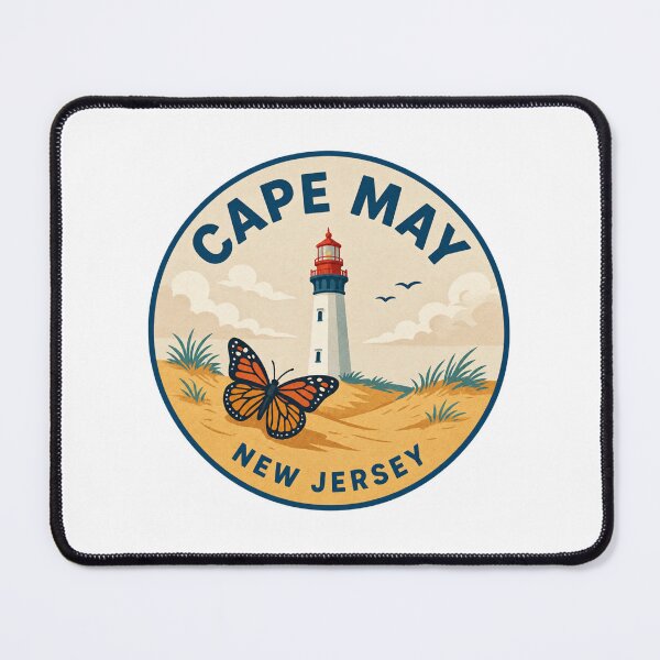 Item preview, Cape May New Jersey: Lighthouse Monarch designed and sold by CircinusStore.
