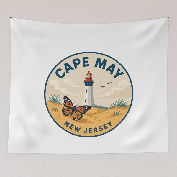 Item preview, Cape May New Jersey: Lighthouse Monarch designed and sold by CircinusStore.