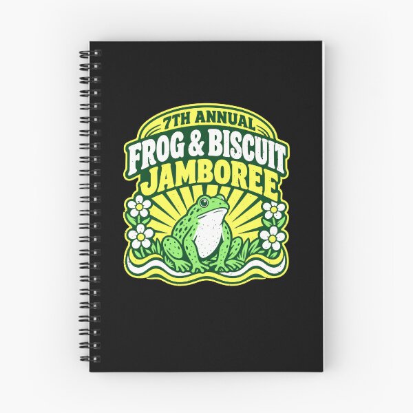 Item preview, Funny 7th Annual Frog & Biscuit Jamboree Art designed and sold by elderberry.