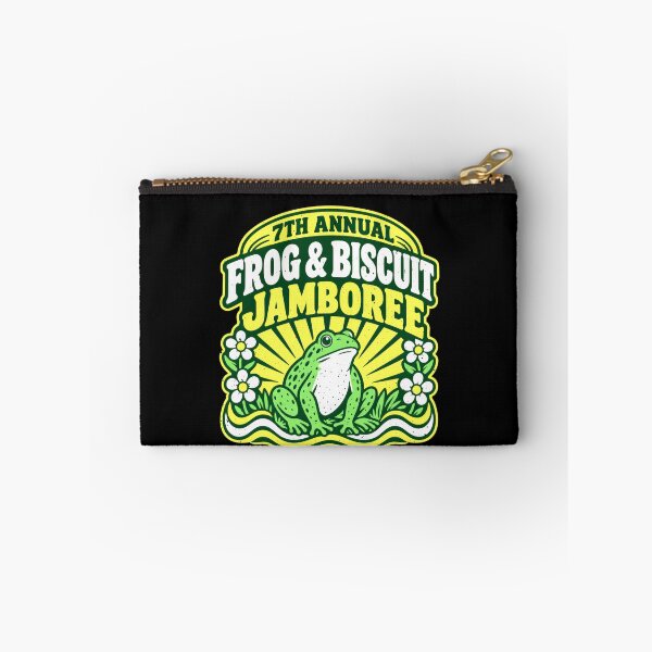 Item preview, Funny 7th Annual Frog & Biscuit Jamboree Art designed and sold by elderberry.