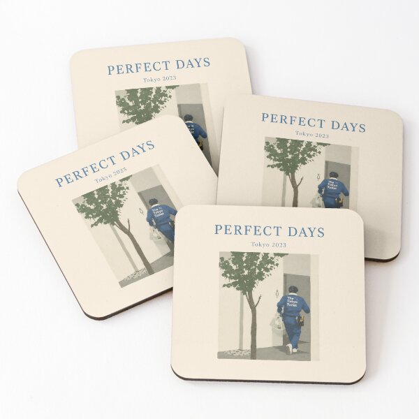 Item preview, Perfect Days Tokyo – Japanese Cinema Inspired Retro Art designed and sold by gogopachinko.