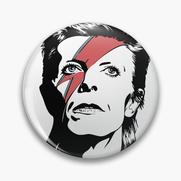 Item preview, David Bowie - Aladdin Sane - Portrait Vector Art designed and sold by reznieh.