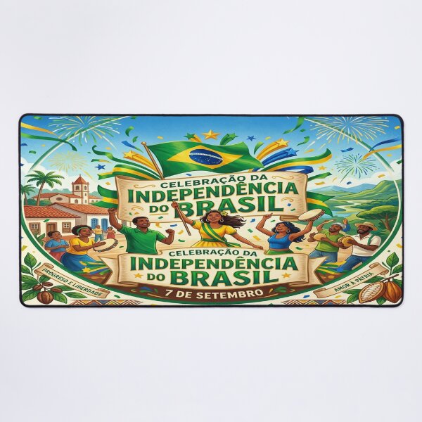 Item preview, Brazilian Independence Day Celebration Illustration designed and sold by Solomon-Ent-144.