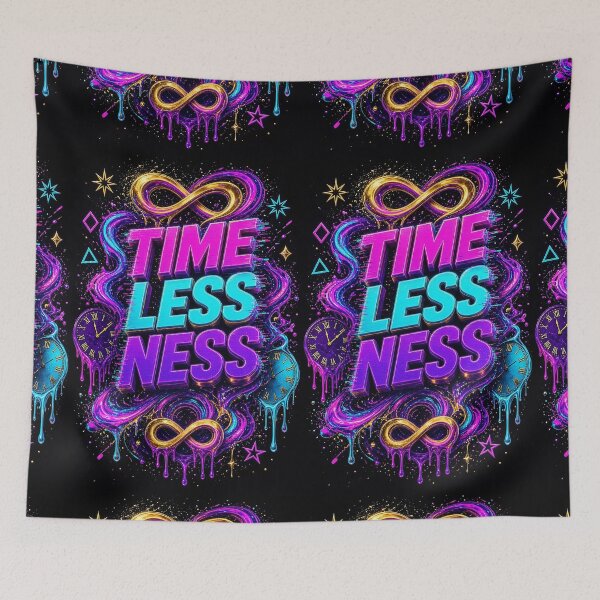 Item preview, Timelessness – Eternal Cosmic Energy Infinite Flow State Art designed and sold by The Crazy Monkey Design Studio.