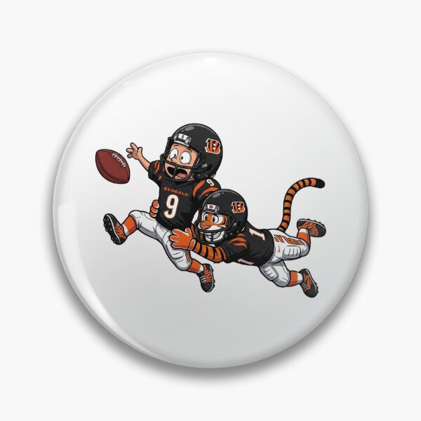 Item preview, Calvin And Hobbes Cincinnati Football Action Fan designed and sold by DamianRoy88.