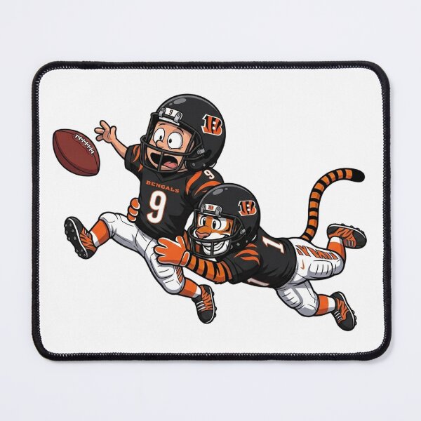 Item preview, Calvin And Hobbes Cincinnati Football Action Fan designed and sold by DamianRoy88.