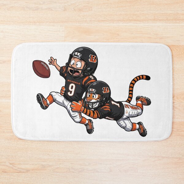 Item preview, Calvin And Hobbes Cincinnati Football Action Fan designed and sold by DamianRoy88.