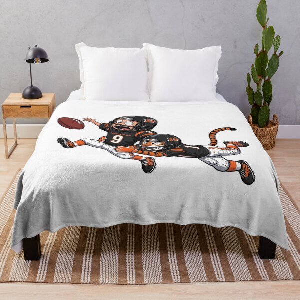 Item preview, Calvin And Hobbes Cincinnati Football Action Fan designed and sold by DamianRoy88.