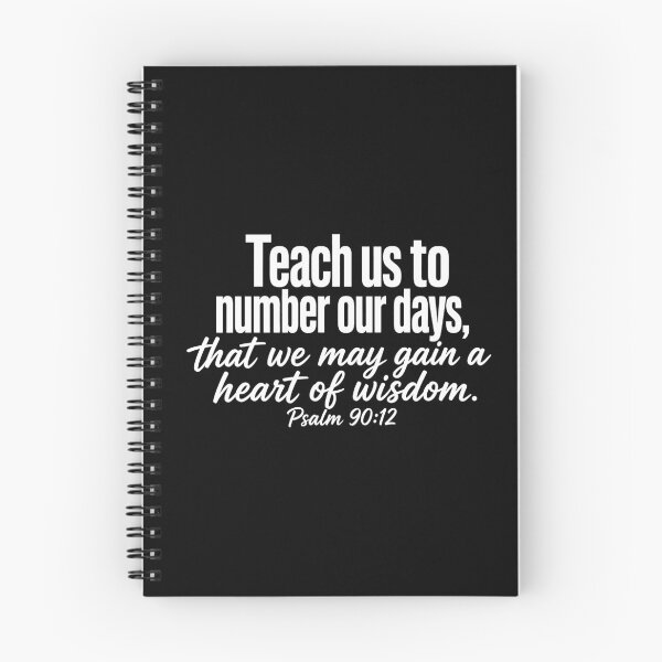 Item preview, Psalm 90:12 Teach Us To Number Our Days designed and sold by plushism.