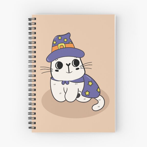 Item preview, White Cat with Magic Costume and Start Pattern designed and sold by AlginaPugachova.