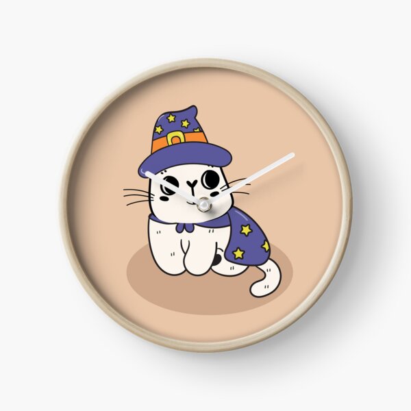 Item preview, White Cat with Magic Costume and Start Pattern designed and sold by AlginaPugachova.