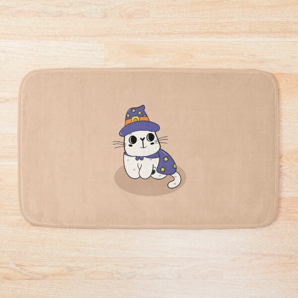 Item preview, White Cat with Magic Costume and Start Pattern designed and sold by AlginaPugachova.