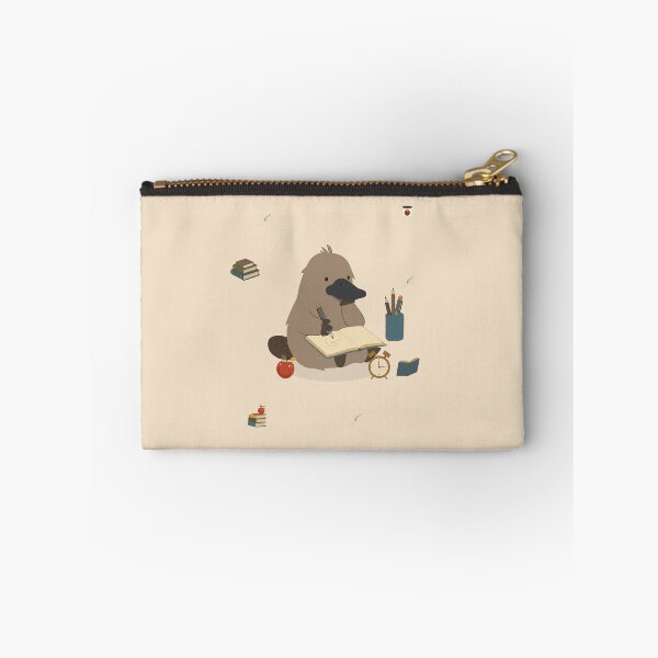 Item preview,  Cute Platypus Character Studying with Pencils and School Supplies designed and sold by TatinkaArtskill.