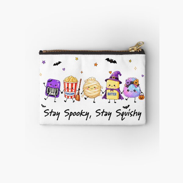 Item preview, Stay Squishy Stay Spooky | Viral Squishy Dumplings Halloween Witch Bats Skeleton Design designed and sold by Uniquememorable.