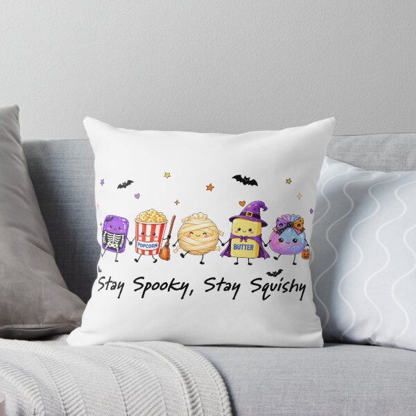 Item preview, Stay Squishy Stay Spooky | Viral Squishy Dumplings Halloween Witch Bats Skeleton Design designed and sold by Uniquememorable.