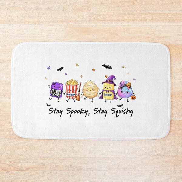 Item preview, Stay Squishy Stay Spooky | Viral Squishy Dumplings Halloween Witch Bats Skeleton Design designed and sold by Uniquememorable.