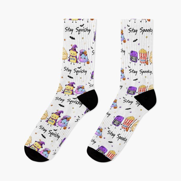 Item preview, Stay Squishy Stay Spooky | Viral Squishy Dumplings Halloween Witch Bats Skeleton Design designed and sold by Uniquememorable.
