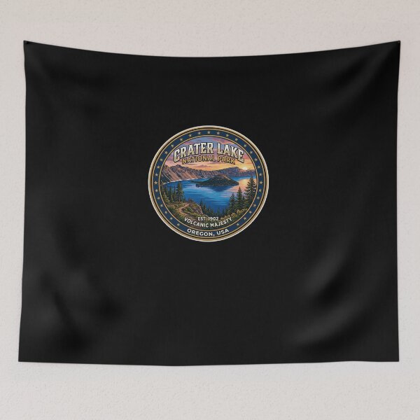Item preview, Crater Lake National Park Oregon USA  designed and sold by TulipaGraphics.
