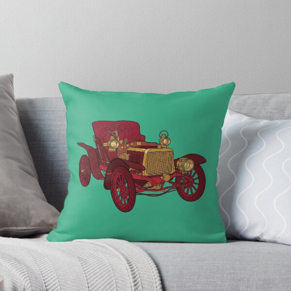Item preview, The Brighton Runaway: 1904 Darracq 12 HP Veteran Brass Era Car Art designed and sold by FreiherrPK.