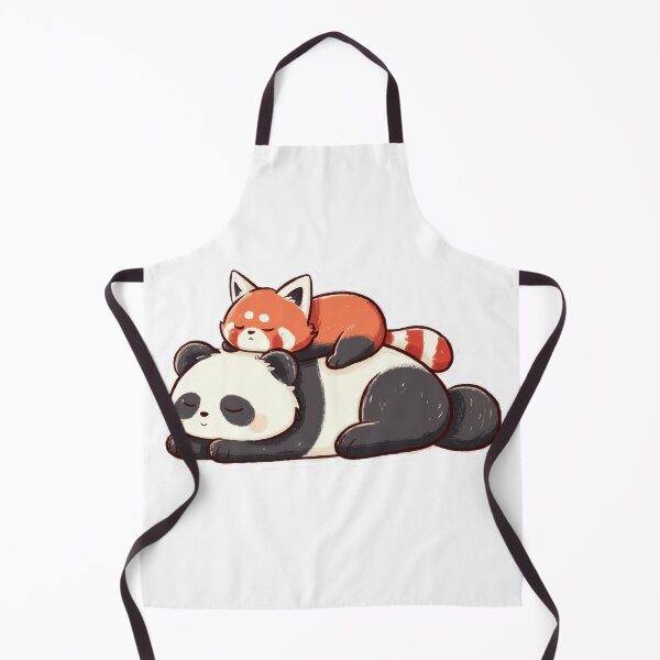 Item preview, Panda and red panda together in art designed and sold by anytka.