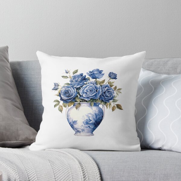 Item preview, Blue Rose | Elegant Floral Aesthetic Art designed and sold by Mandayartstudio.