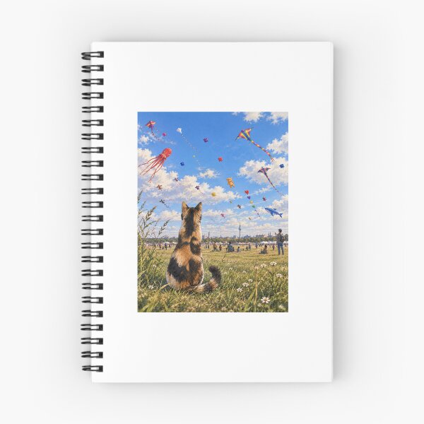Item preview, Calico Cat at Berlin Kite Festival – Colorful Berlin Art designed and sold by House of Vardit.