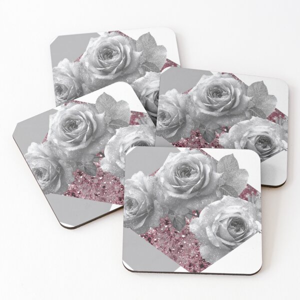 Item preview, Grey and maroon roses designed and sold by anytka.