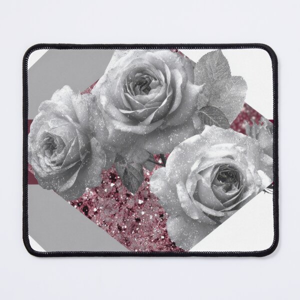 Item preview, Grey and maroon roses designed and sold by anytka.