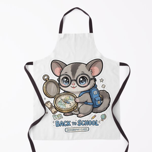 Item preview, Kawaii Sugar Glider Geography Compass Explorer designed and sold by Wildlife-Walk.
