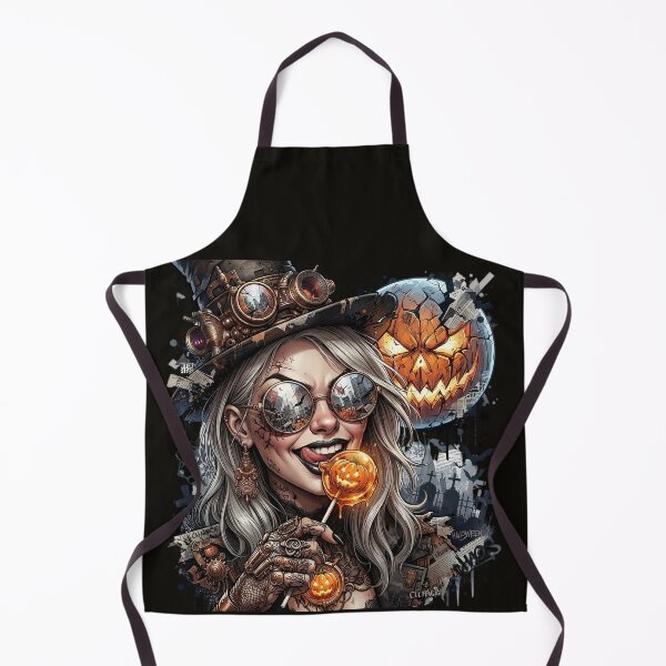 Item preview, Halloween Steampunk Witch Lollipop Pumpkin Glasses designed and sold by Voodoo Store Paranormal Collections.