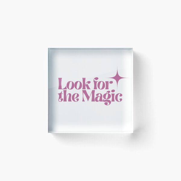 Item preview, Look for the Magic Star Inspirational Quote Cute Positive Vibes Design designed and sold by HYPNK.