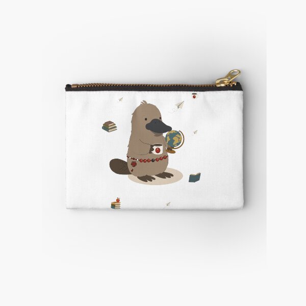 Item preview, Cute Platypus Character Taking a Cozy Break from School designed and sold by TatinkaArtskill.
