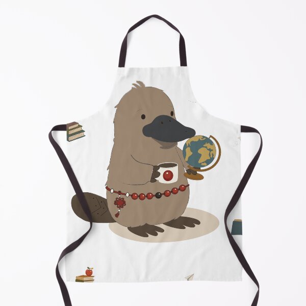 Item preview, Cute Platypus Character Taking a Cozy Break from School designed and sold by TatinkaArtskill.