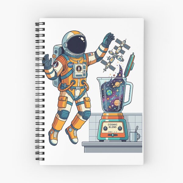 Item preview, Astronaut Crafting Delicious Cosmic Galaxy Smoothie Blend designed and sold by vienaphi.