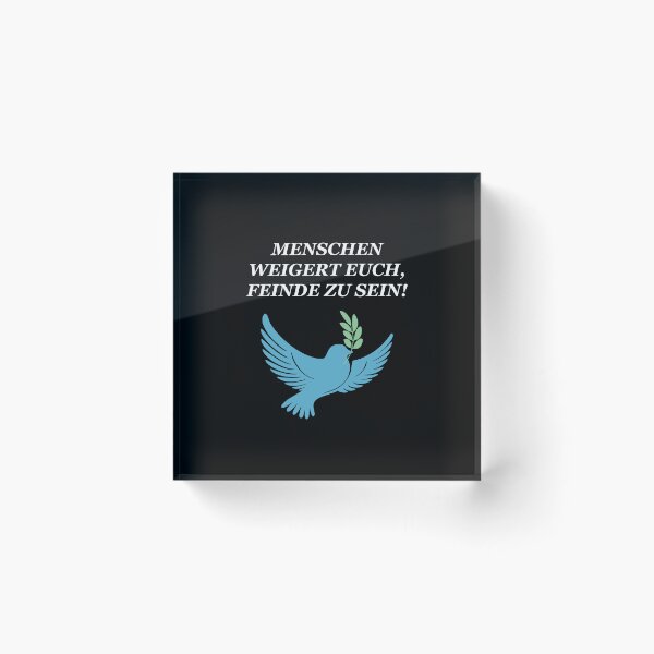 Item preview, People, refuse to be enemies. designed and sold by ARTmanhART.