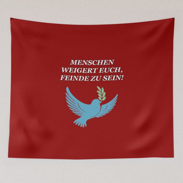 Item preview, People, refuse to be enemies. designed and sold by ARTmanhART.