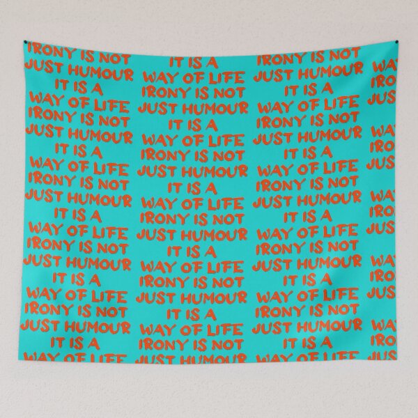 Item preview, Irony - Way of Life designed and sold by Oneyearmuse.