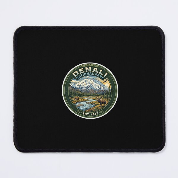 Item preview, Denali National Park Alaska USA designed and sold by TulipaGraphics.