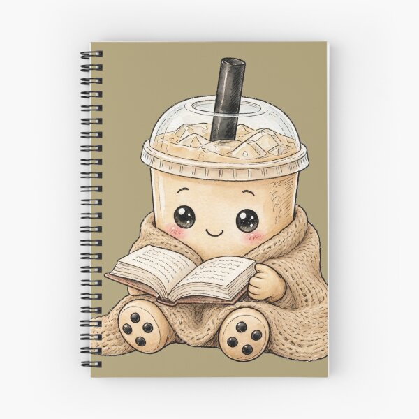 Artikelvorschau, Gemütliches Bubble-Tea-Lesebuch entworfen und verkauft von Emamohamed.
