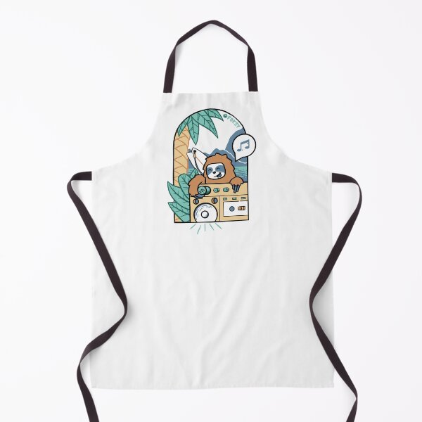 Item preview, Sloth Pumping Fat Beats on the Coast designed and sold by Foksy Art.