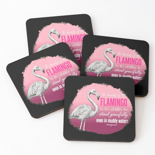 Artikelvorschau, Die Schönheit des Flamingos liegt in seiner Fähigkeit, selbst in trüben Gewässern anmutig zu stehen. entworfen und verkauft von Vibe-Vary.