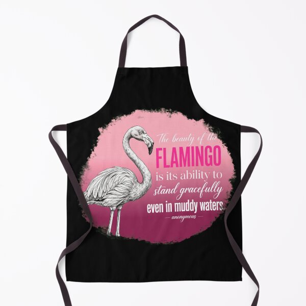 Item preview, The Beauty Of The Flamingo Is Its Ability To Stand Gracefully Even In Muddy Waters designed and sold by Vibe-Vary.