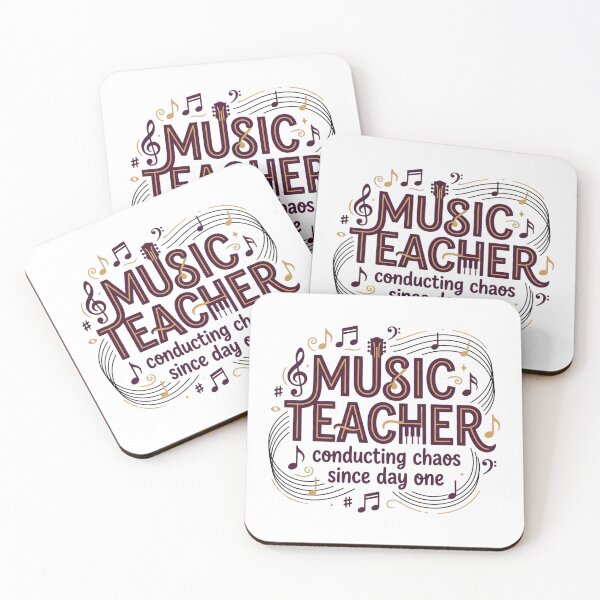 Item preview, Music Teacher Conducting Chaos Since Day One designed and sold by OpenFieldNotes.
