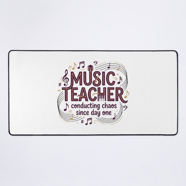 Item preview, Music Teacher Conducting Chaos Since Day One designed and sold by OpenFieldNotes.