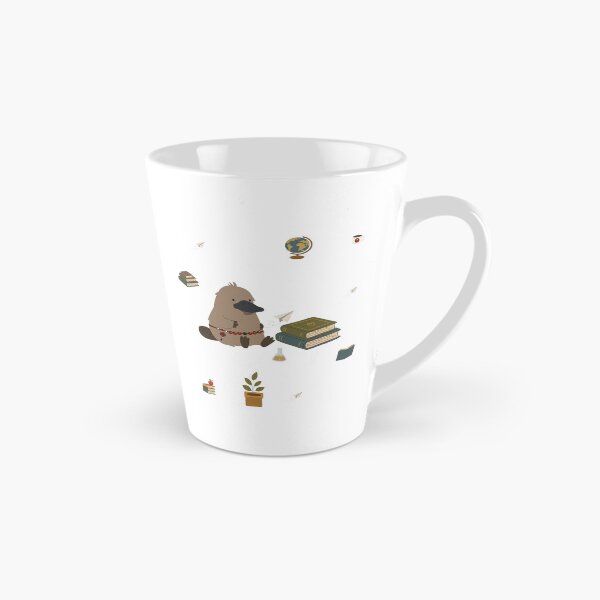 Item preview, Cute Platypus Character with Books and School Supplies designed and sold by TatinkaArtskill.